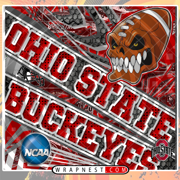 OHIO STATE ANGRY SPORTS WRAP