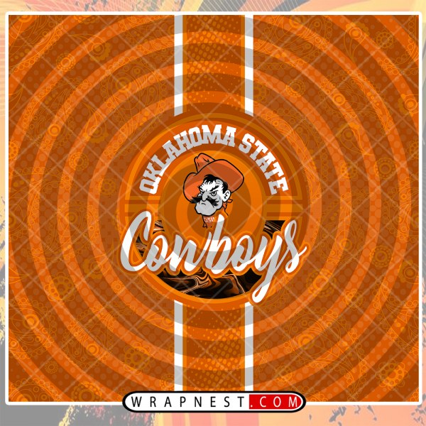 OKLAHOMA STATE HANDKERCHIEF WRAP