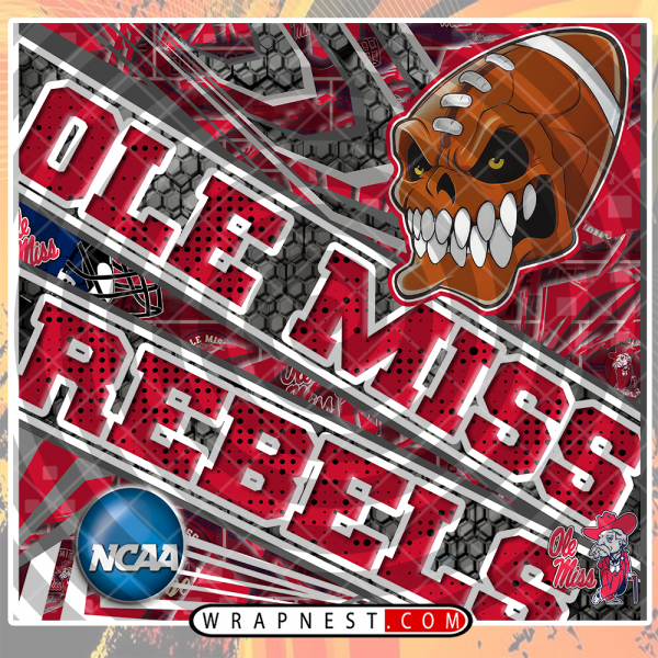 OLE MISS ANGRY SPORTS WRAP