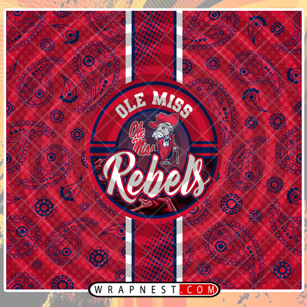 OLE MISS HANDKERCHIEF WRAP