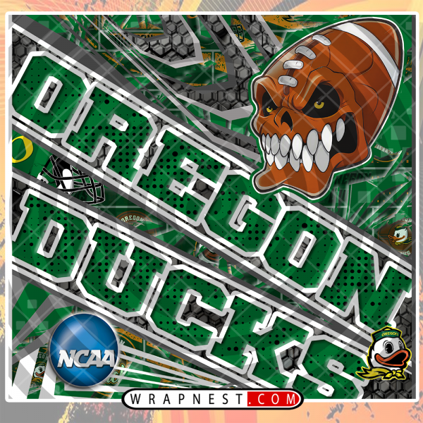 OREGON ANGRY SPORTS WRAP