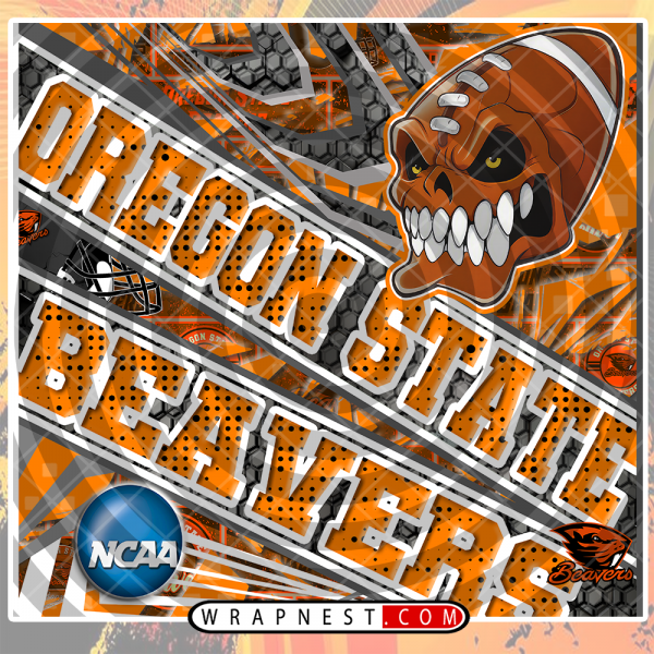 OREGON STATE ANGRY SPORTS WRAP