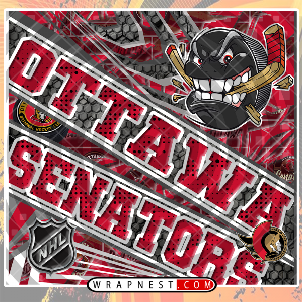 SENATORS ANGRY SPORTS WRAP