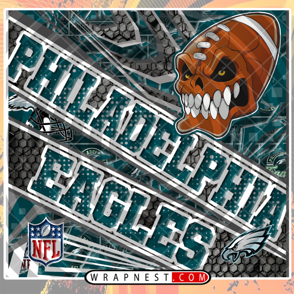 EAGLES ANGRY FOOTBALL WRAP