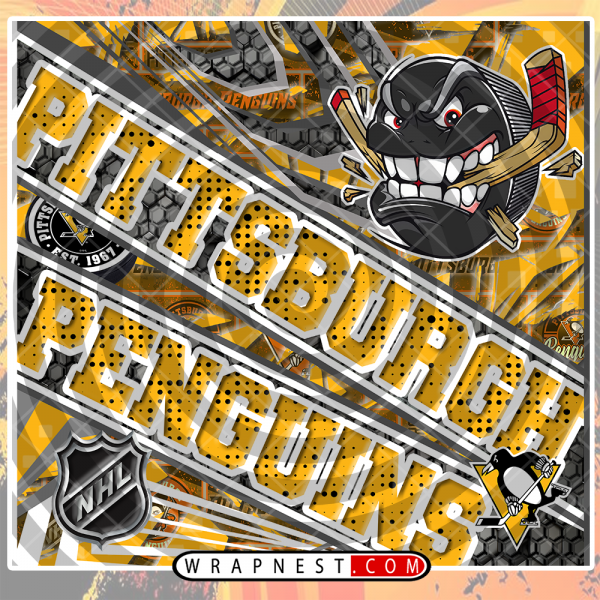 PENGUINS ANGRY SPORTS WRAP