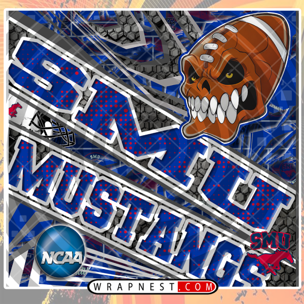 SMU ANGRY SPORTS WRAP
