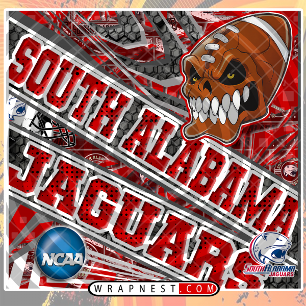 SOUTH ALABAMA ANGRY SPORTS WRAP