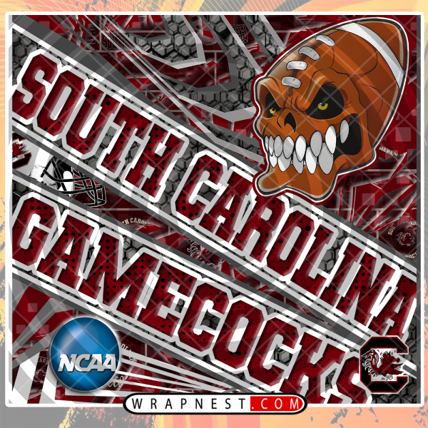 SOUTH CAROLINA ANGRY SPORTS WRAP