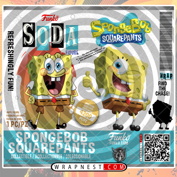 SPONGEBOB FUNKO SODA WRAP