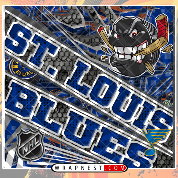 BLUES ANGRY SPORTS WRAP