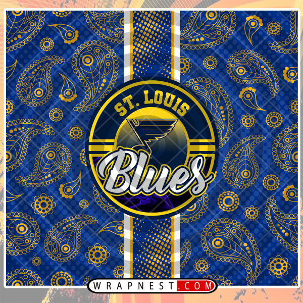 BLUES HANDKERCHIEF WRAP