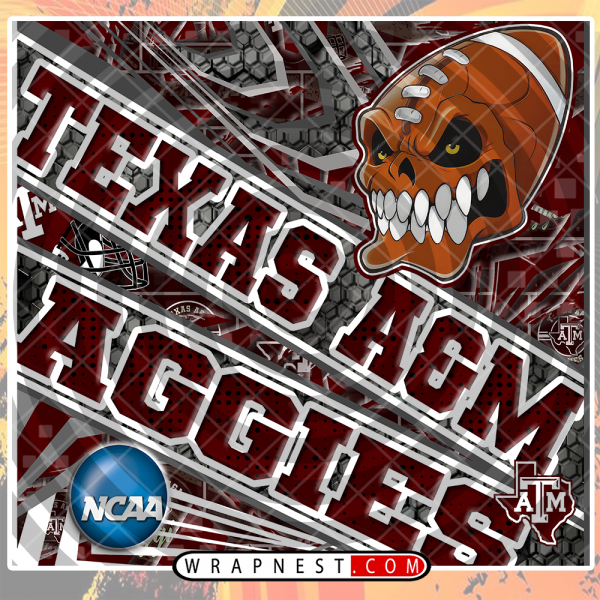 TEXAS A&M ANGRY SPORTS WRAP