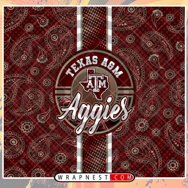 TEXAS A&M HANDKERCHIEF WRAP