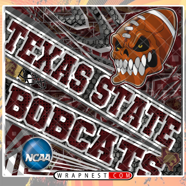 TEXAS STATE ANGRY SPORTS WRAP