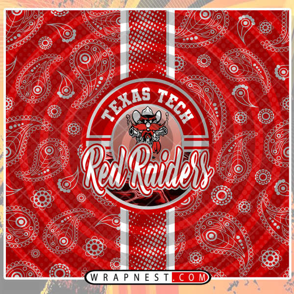 TEXAS TECH HANDKERCHIEF WRAP
