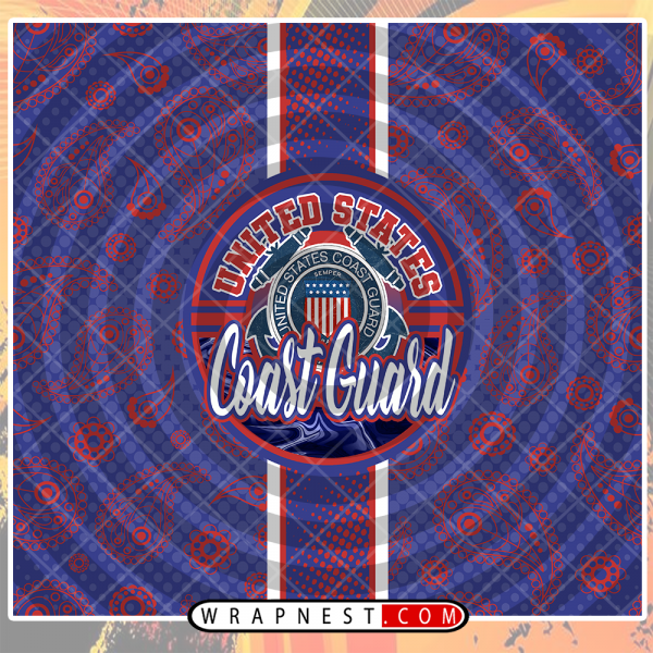COAST GUARD HANDKERCHIEF WRAP