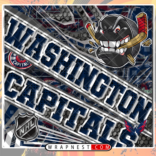 CAPITALS ANGRY SPORTS WRAP