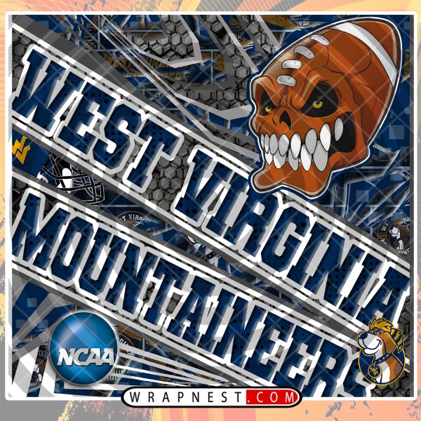 WEST VIRGINIA ANGRY SPORTS WRAP