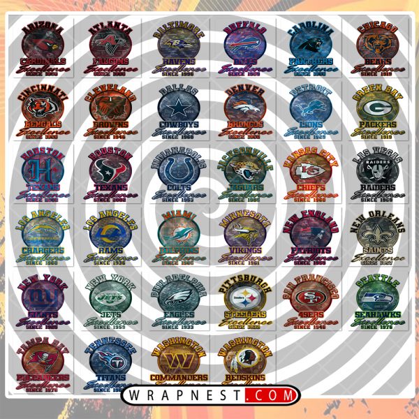 NFL EXCELLENCE PNG BUNDLE