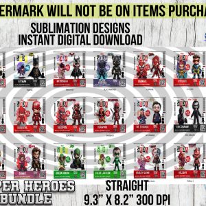 SUPER HEROES FUNKO SODA BUNDLE