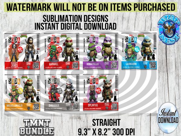 TMNT FUNKO SODA BUNDLE