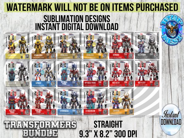 TRANSFORMERS FUNKO SODA BUNDLE