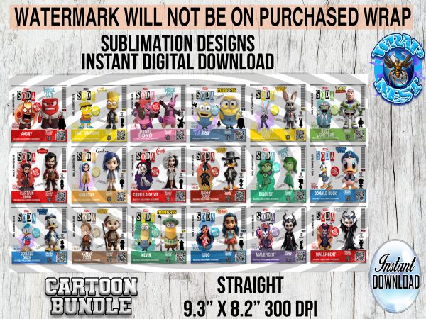 CARTOON FUNKO SODA BUNDLE