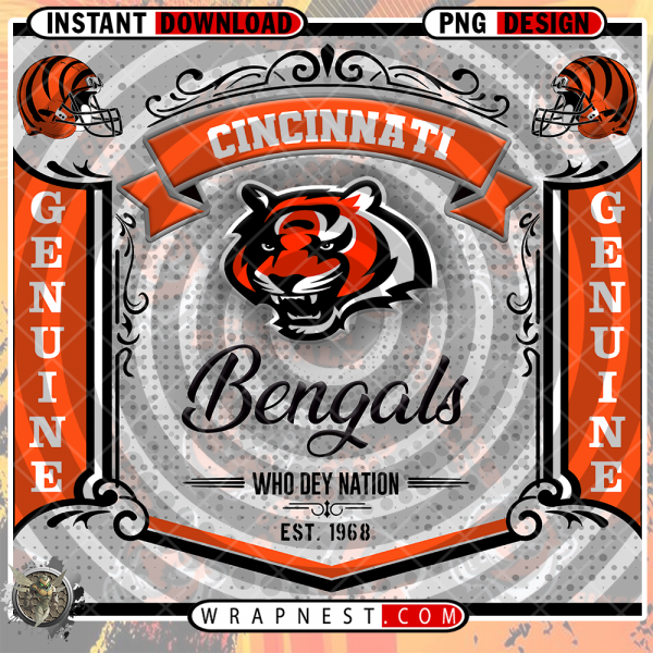 Cincinnati Bengals Bud Wrap v4