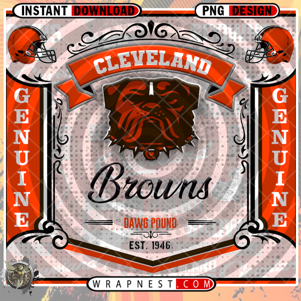 Cleveland Browns Bud Wrap v4