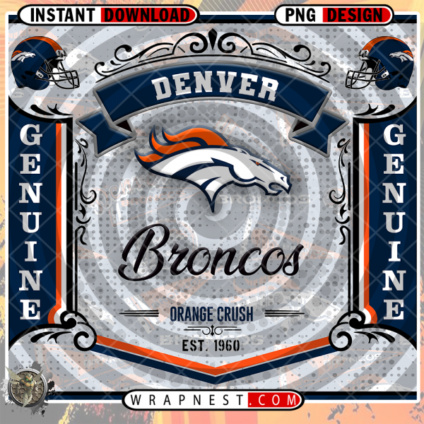 Denver Broncos Bud Wrap v4