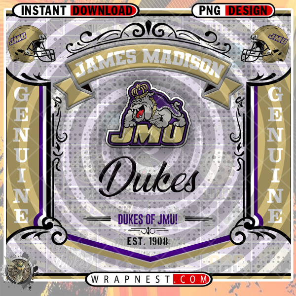 James Madison University Bud v4