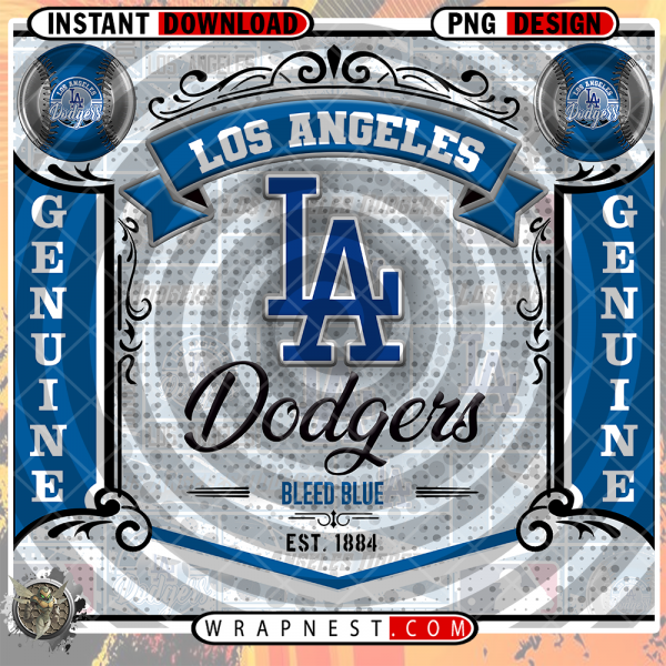 Los Angeles Dodgers Bud v4