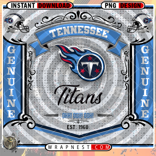 Tennessee Titans Bud Wrap v4