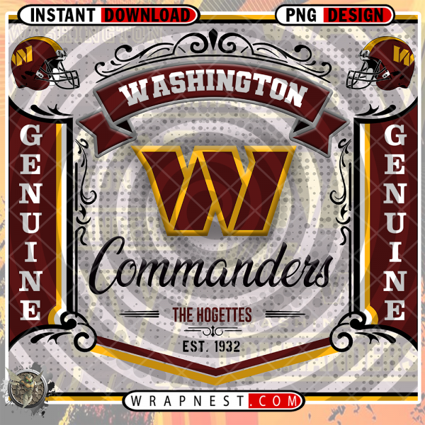 Washington Commanders Bud Wrap v4