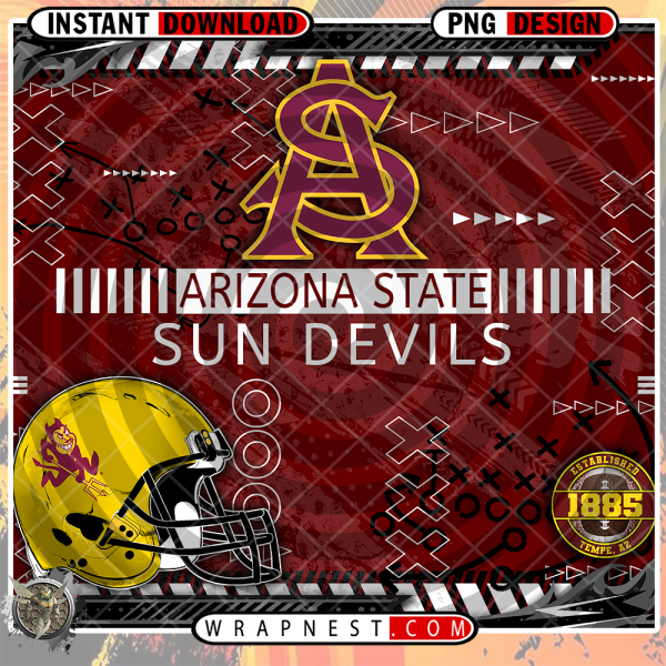 SUN DEVILS X's & O's WRAP