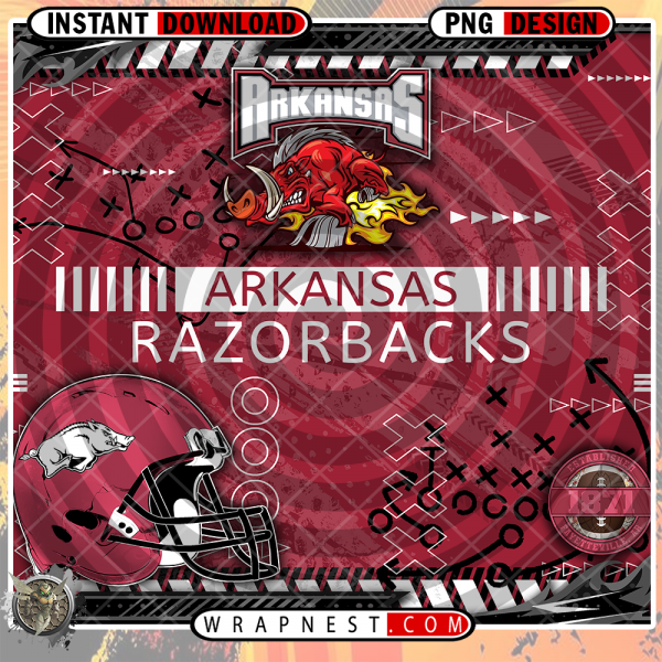 RAZORBACKS X's & O's WRAP