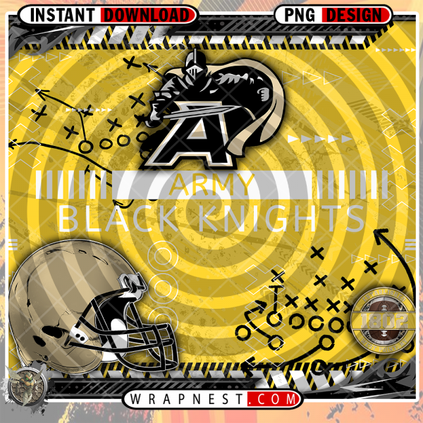 BLACK KNIGHTS X's & O's WRAP