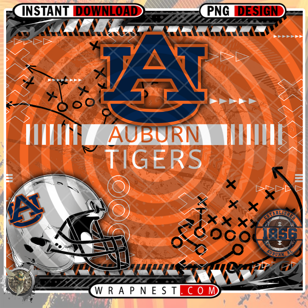 TIGERS X's & O's WRAP