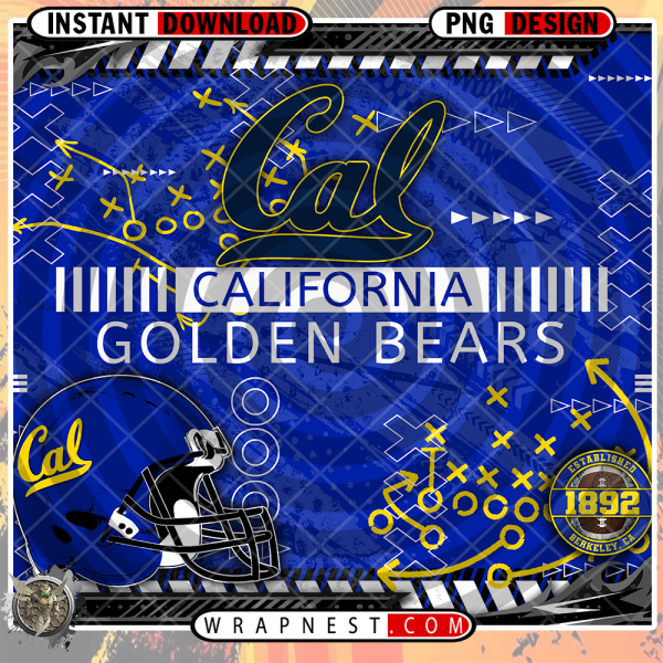 GOLDEN BEARS X's & O's WRAP