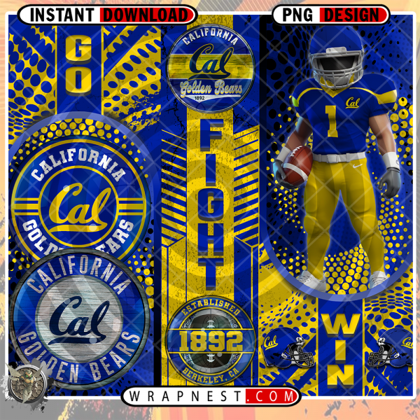 CALIFORNIA GO FIGHT WIN WRAP