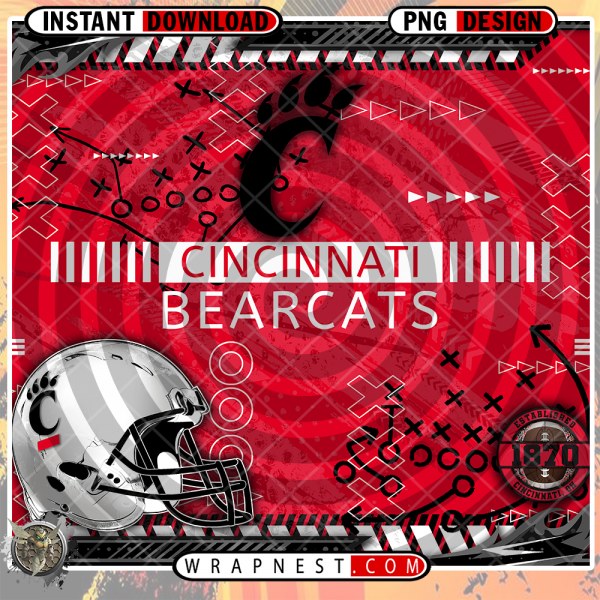 BEARCATS X's & O's WRAP
