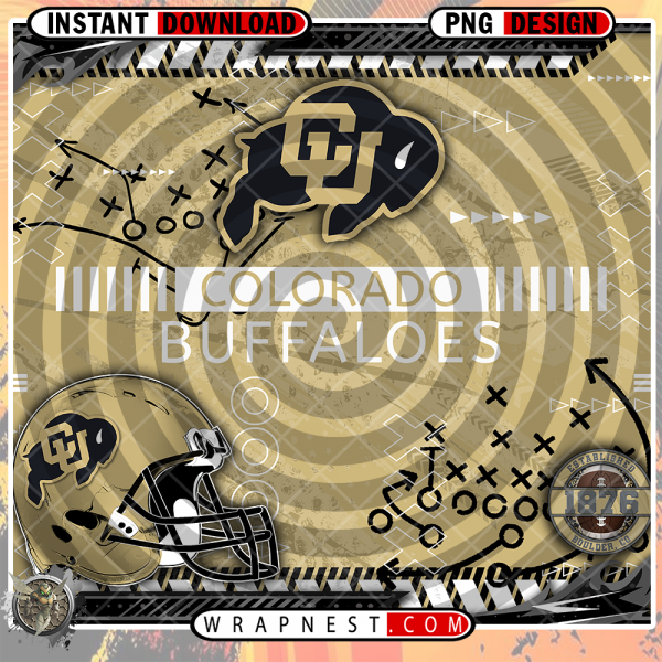 BUFFALOES X's & O's WRAP