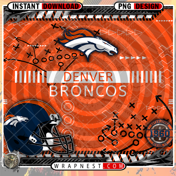 BRONCOS X's & O's WRAP