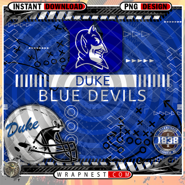 BLUE DEVILS X's & O's WRAP