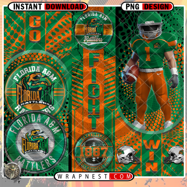 FLORIDA A&M GO FIGHT WIN WRAP