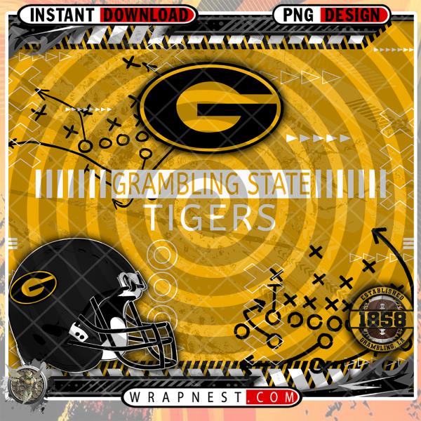 TIGERS X's & O's WRAP