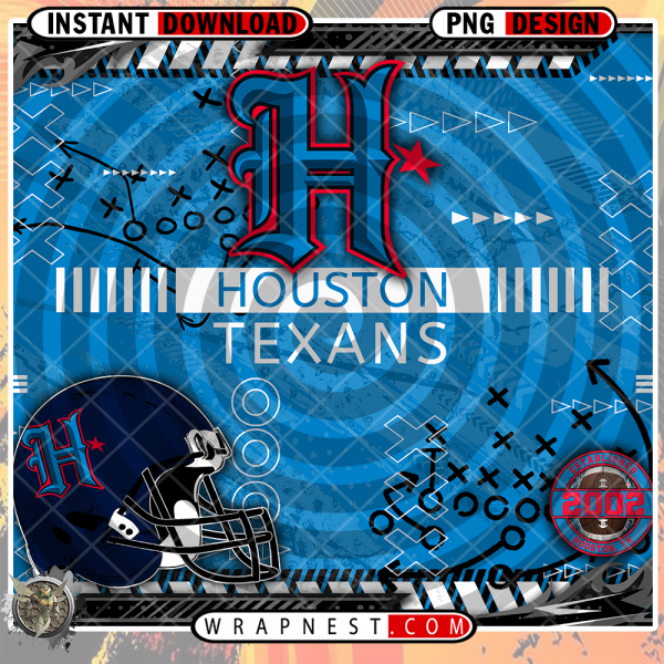 TEXANS X's & O's WRAP