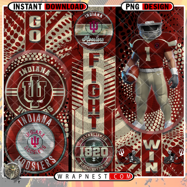 INDIANA GO FIGHT WIN WRAP