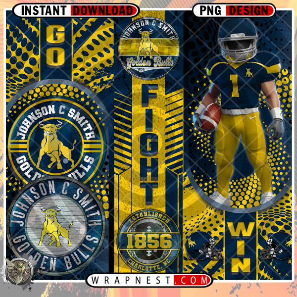 JOHNSON C SMITH GO FIGHT WIN WRAP