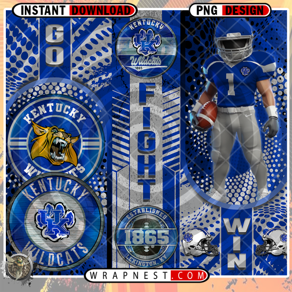 KENTUCKY GO FIGHT WIN WRAP